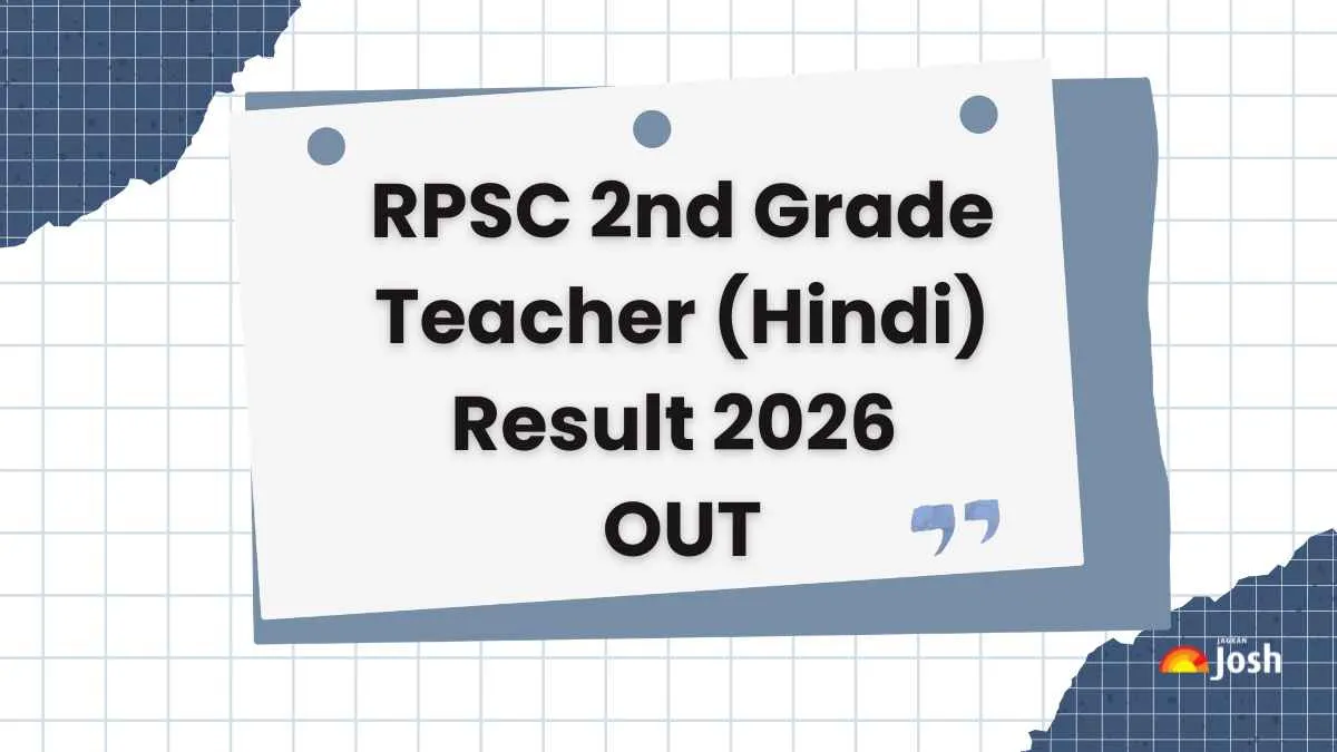 RPSC 2nd Grade Teacher Hindi Result 2026 डाउनलोड करें