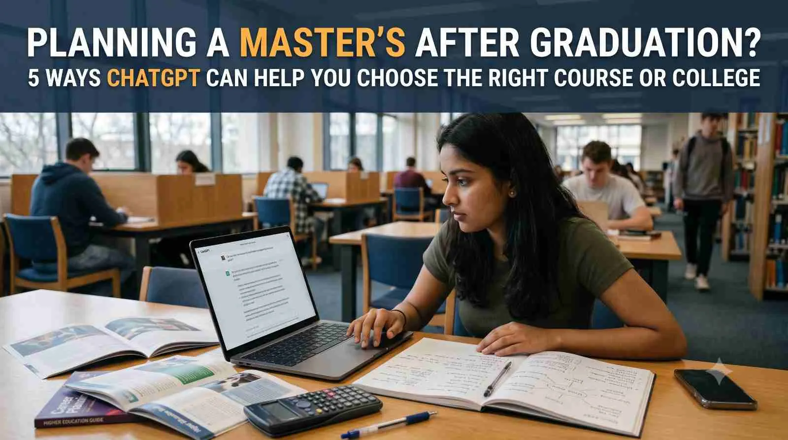 Planning a Master’s After Graduation? 5 Ways ChatGPT Can Help You Choose the Right Course or College