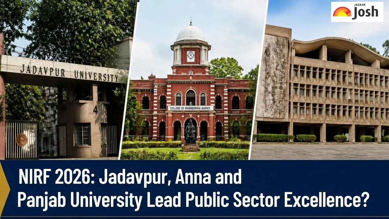 NIRF 2026: Jadavpur, Anna and Panjab University Lead Public Sector Excellence?