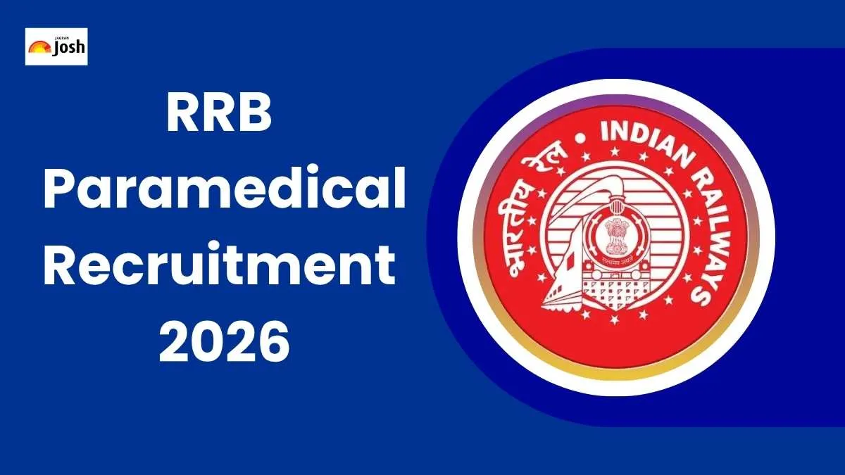 RRB Paramedical Recruitment 2026