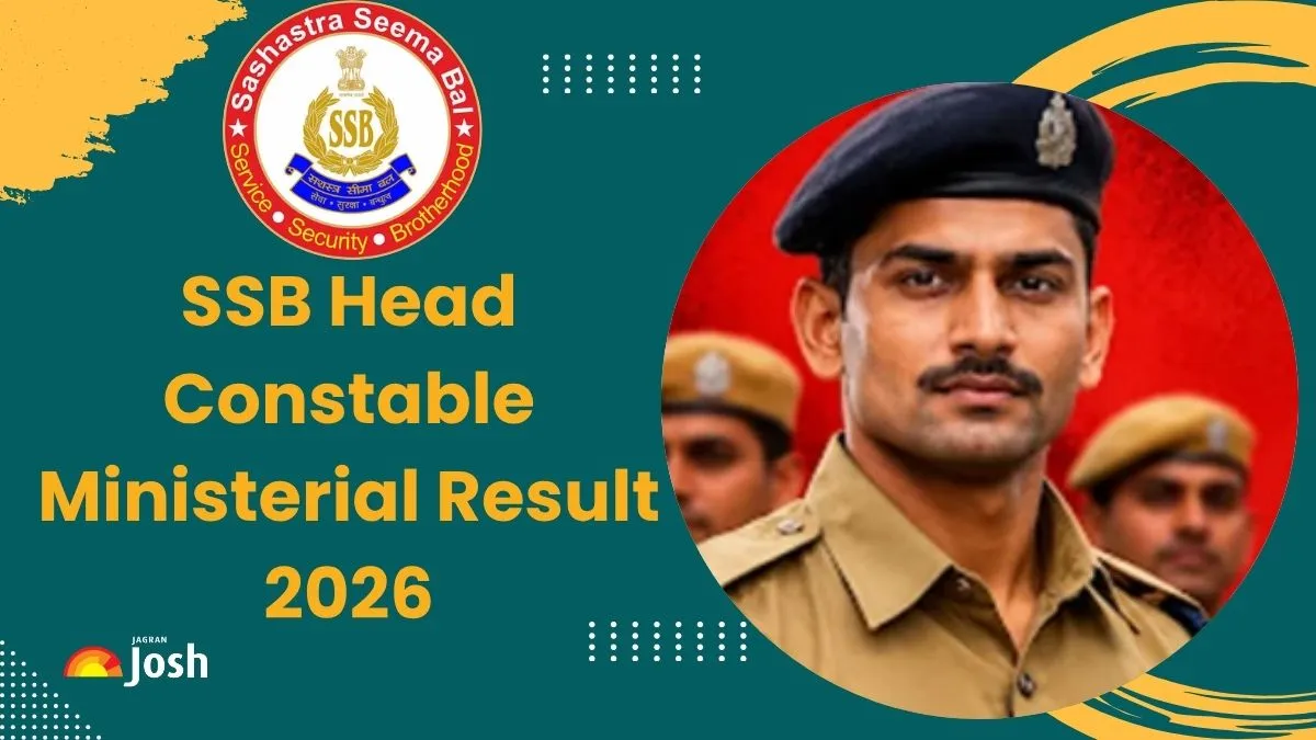 SSB Head Constable Ministerial Result 2026