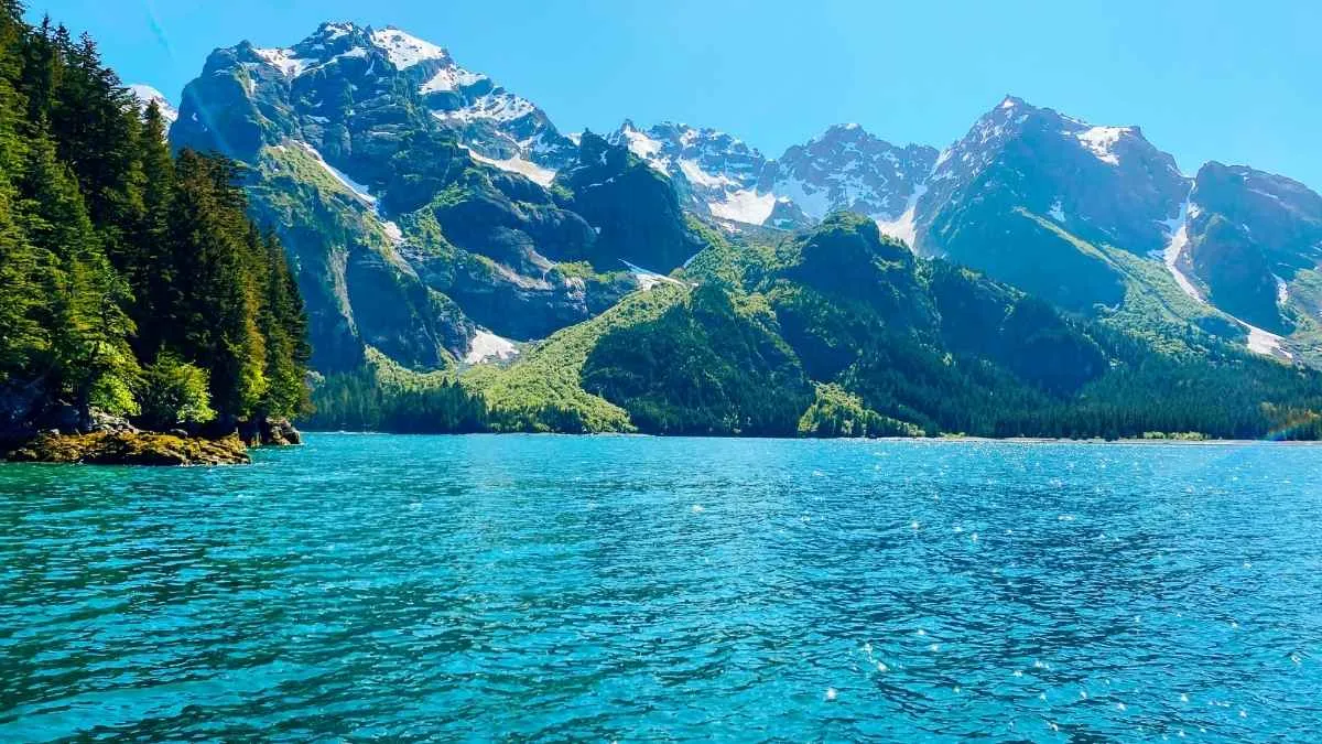 Lake in Alaska, US