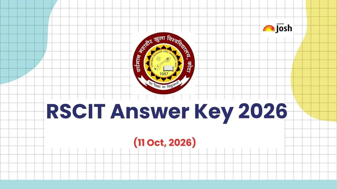 (11 Oct) RSCIT Answer Key 2026: राजस्थान RSCIT उत्तर कुंजी जारी, डायरेक्ट लिंक से PDF डाउनलोड करें