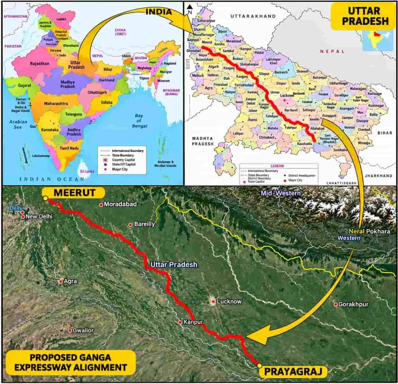 up exprresway map