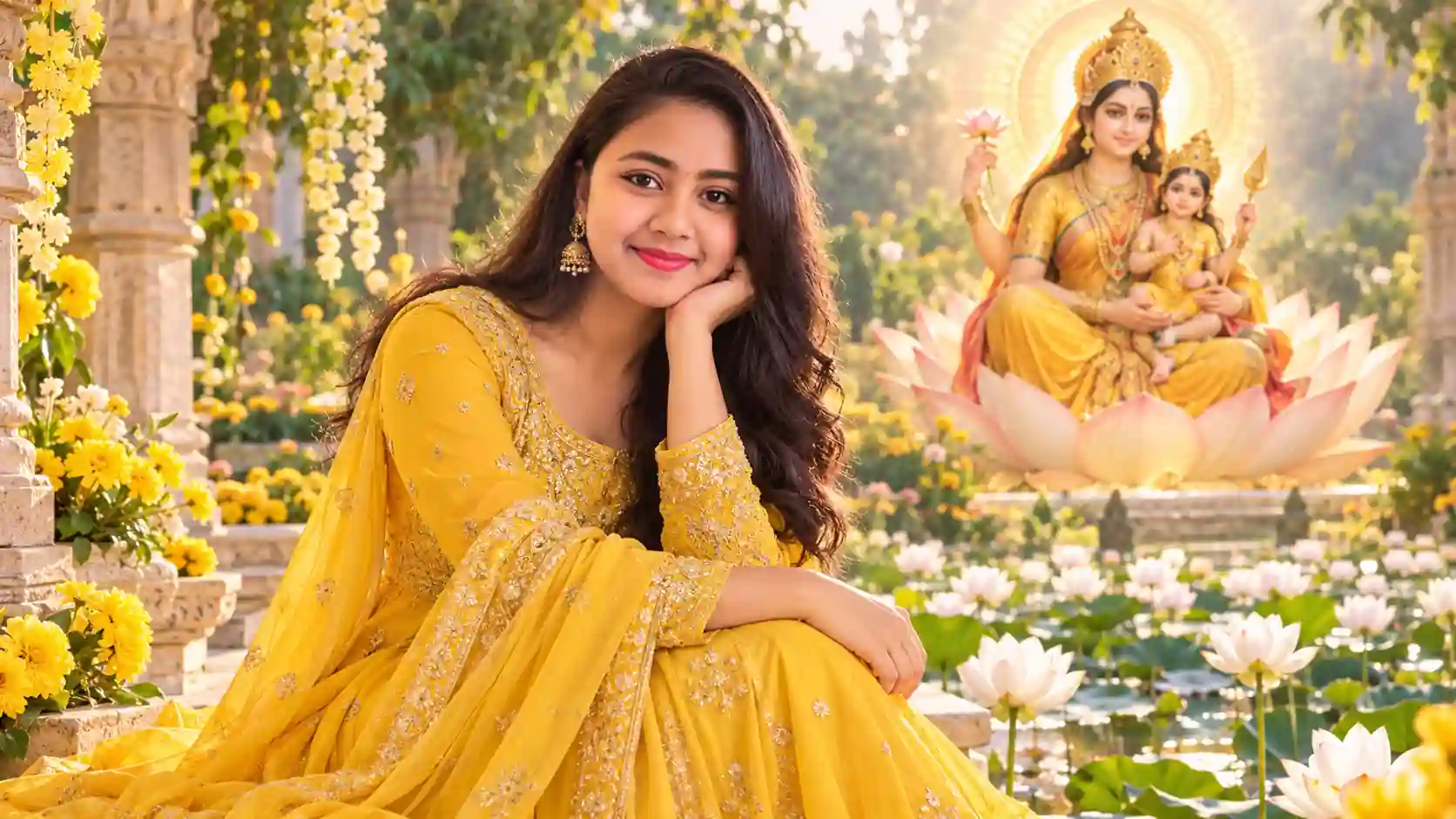 Create 6 Ultra-HD 8K Photos on the 5th Day of Navratri Using ChatGPT AI Editing Prompts-4