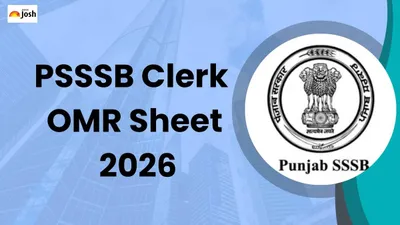 PSSSB Clerk OMR Sheet 2026 Released for Oct 11, 2026 Exam PSSSB Clerk OMR Sheet 2026 Released for Oct 11, 2026 Exam