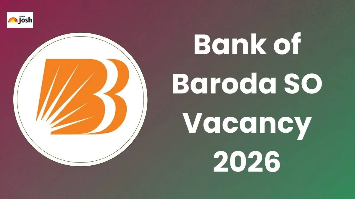Bank of Baroda SO Vacancy 2026