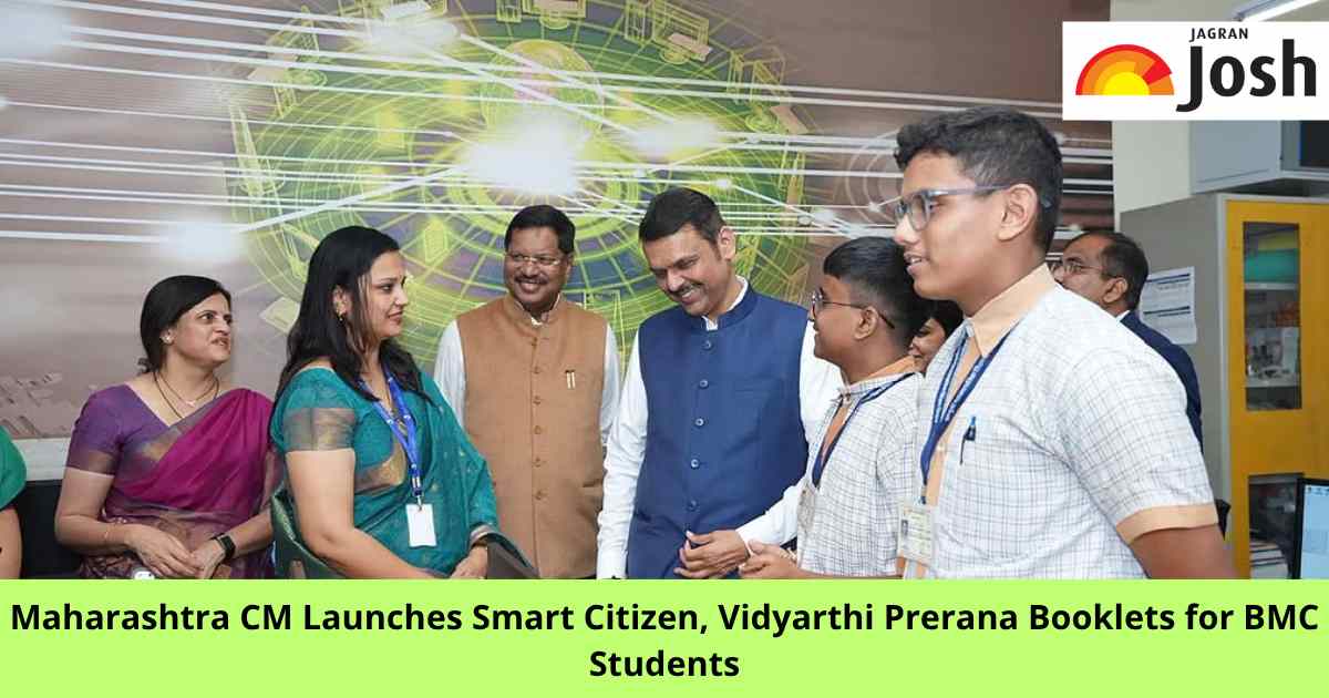 Maharashtra CM Launches Smart Citizen Vidyarthi Prerana Booklets for BMC Students