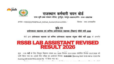 RSSB Lab Assistant 2026 Result Revised: Missing Category Added on Oct 17