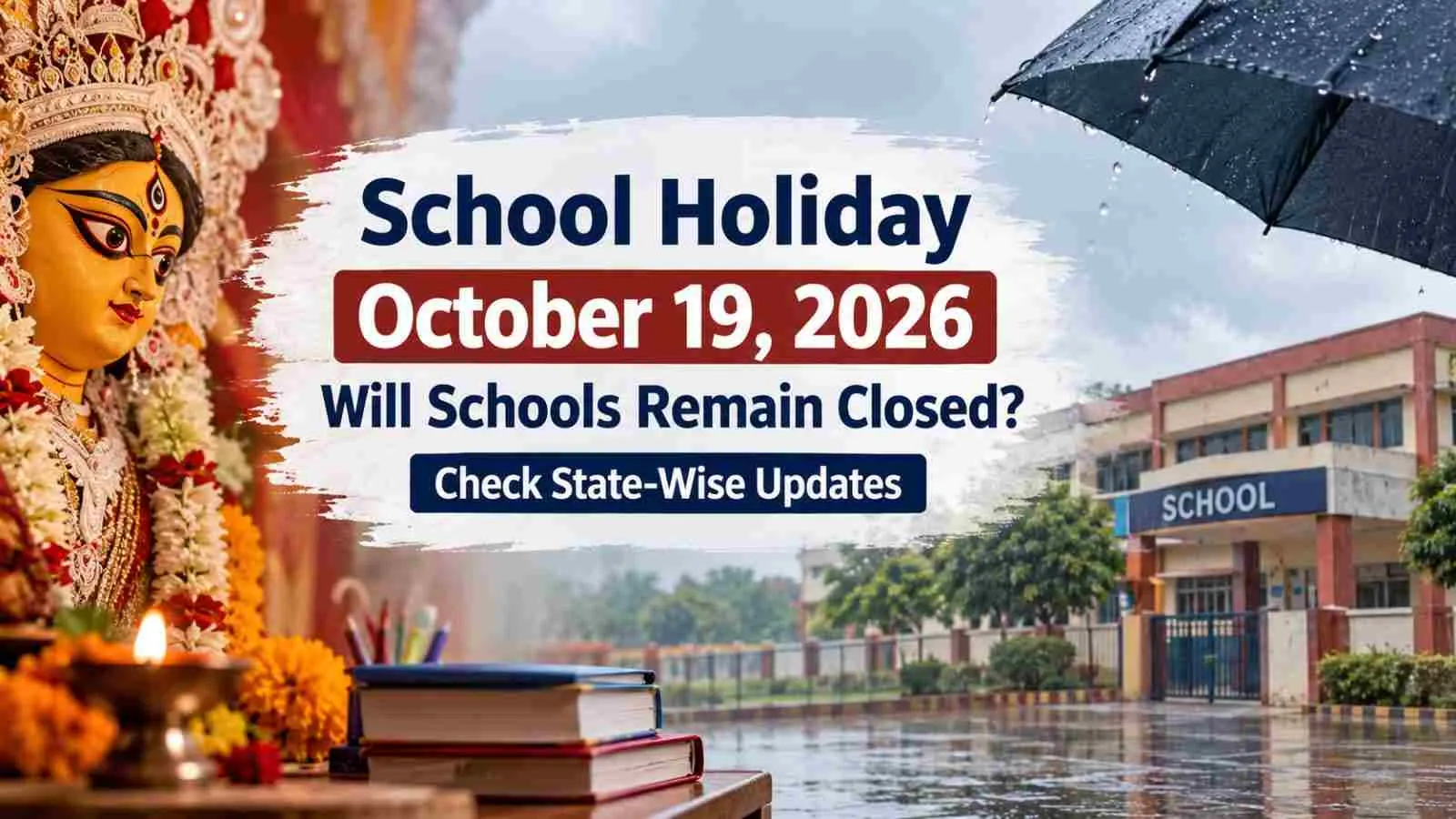 School Holiday Tomorrow, October 19, 2026: Will Schools Remain Closed? Check State-Wise Updates
