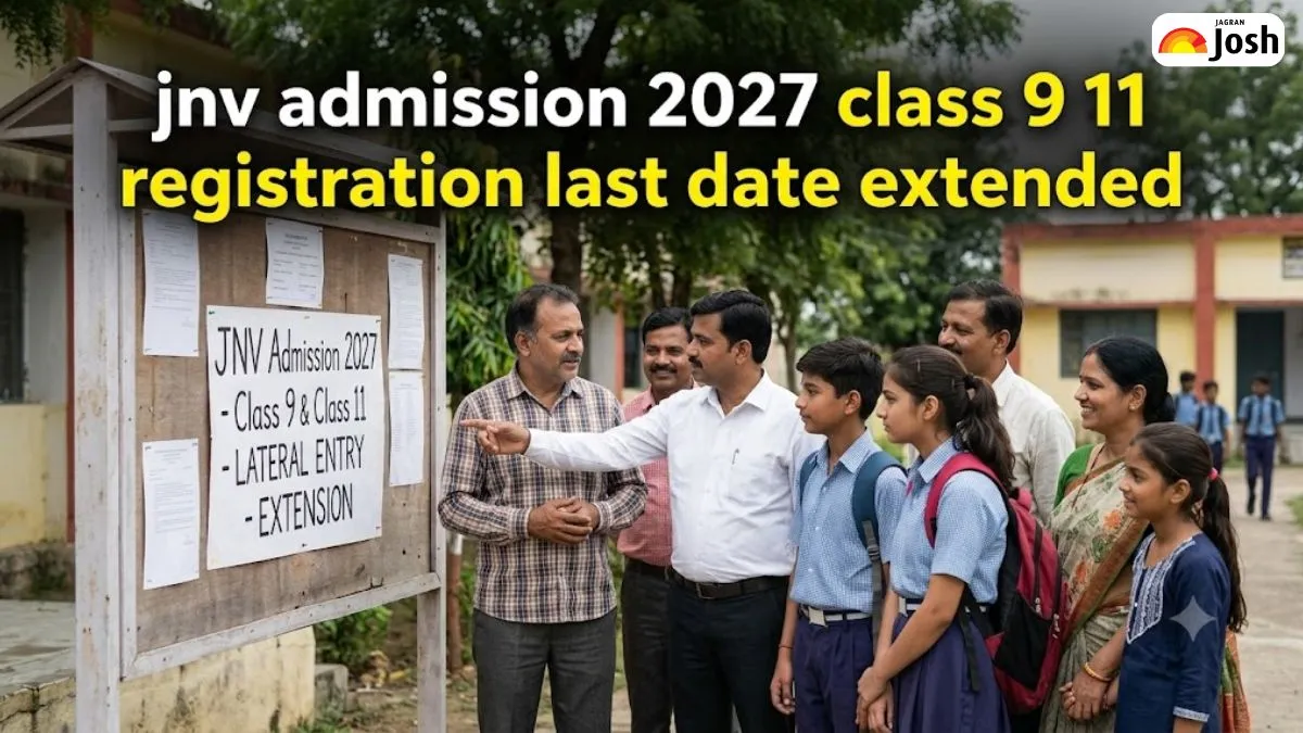 JNV Admission 2027 Last Date Extended