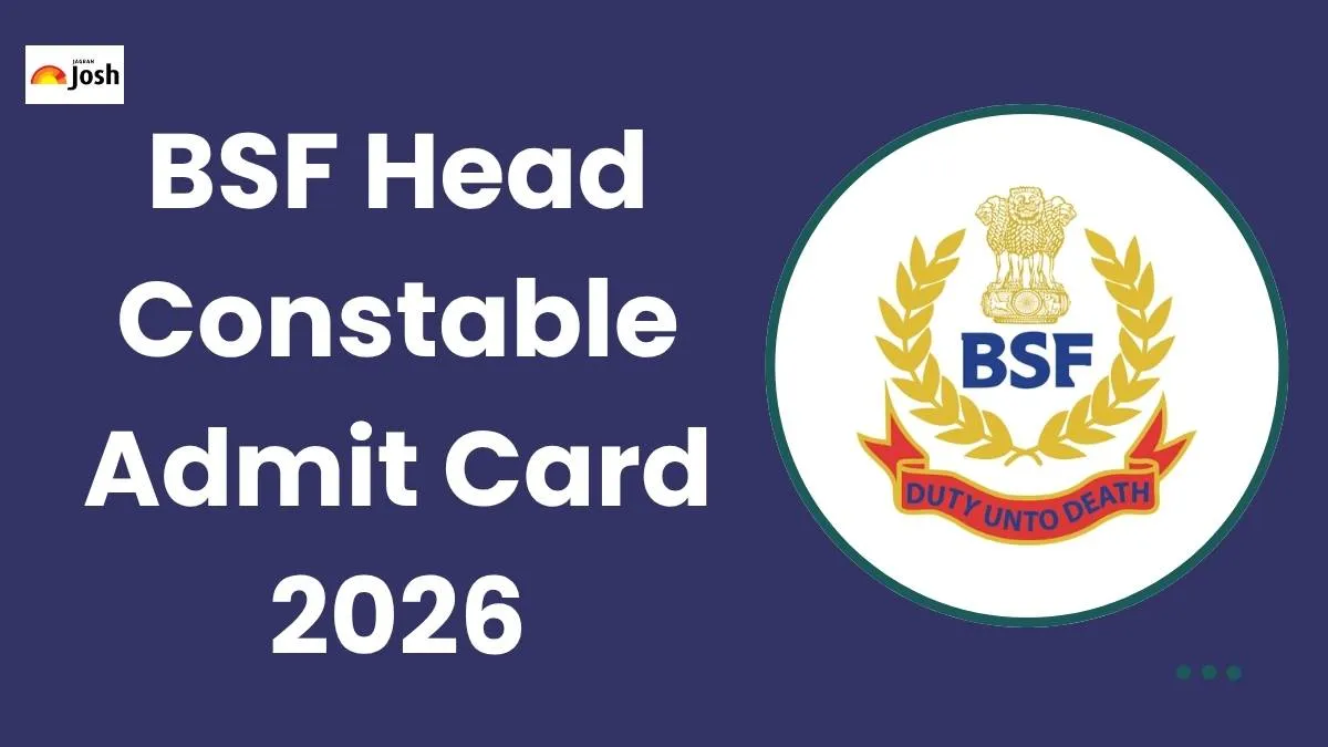 BSF Head Constable Admit Card 2026