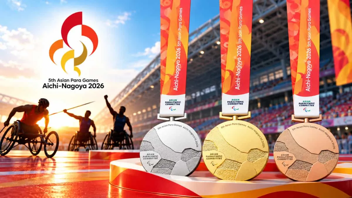 Asian Para Games 2026 Medal Tally: Country-wise Medals List – 🥇Gold, 🥈Silver and 🥉Bronze