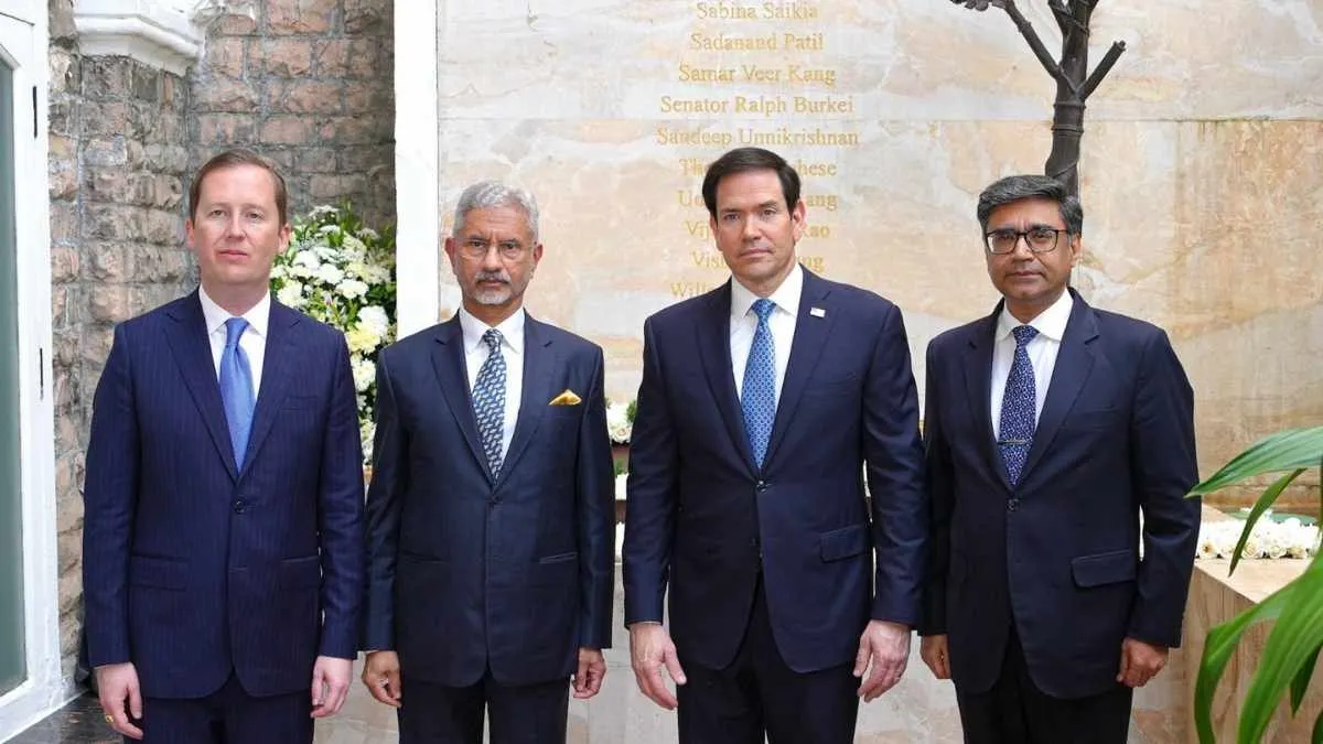 US Secretary Marco Rubio with S. Jaishankar (Photo: Marco Rubio/X)