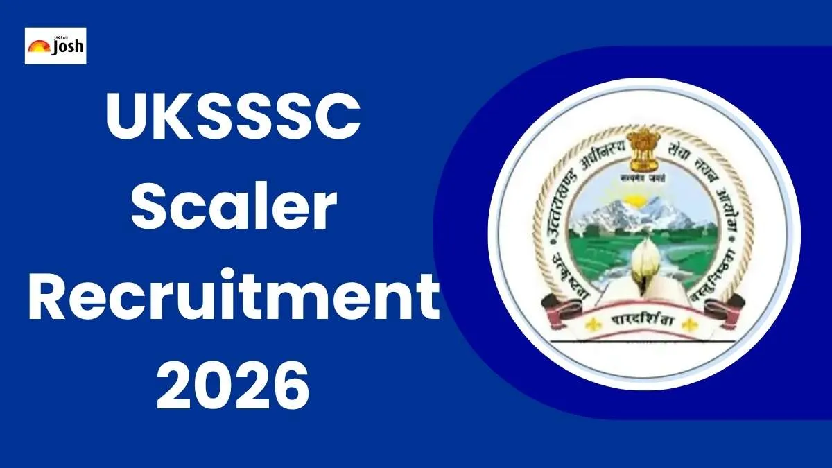 UKSSSC Scaler Recruitment 2026