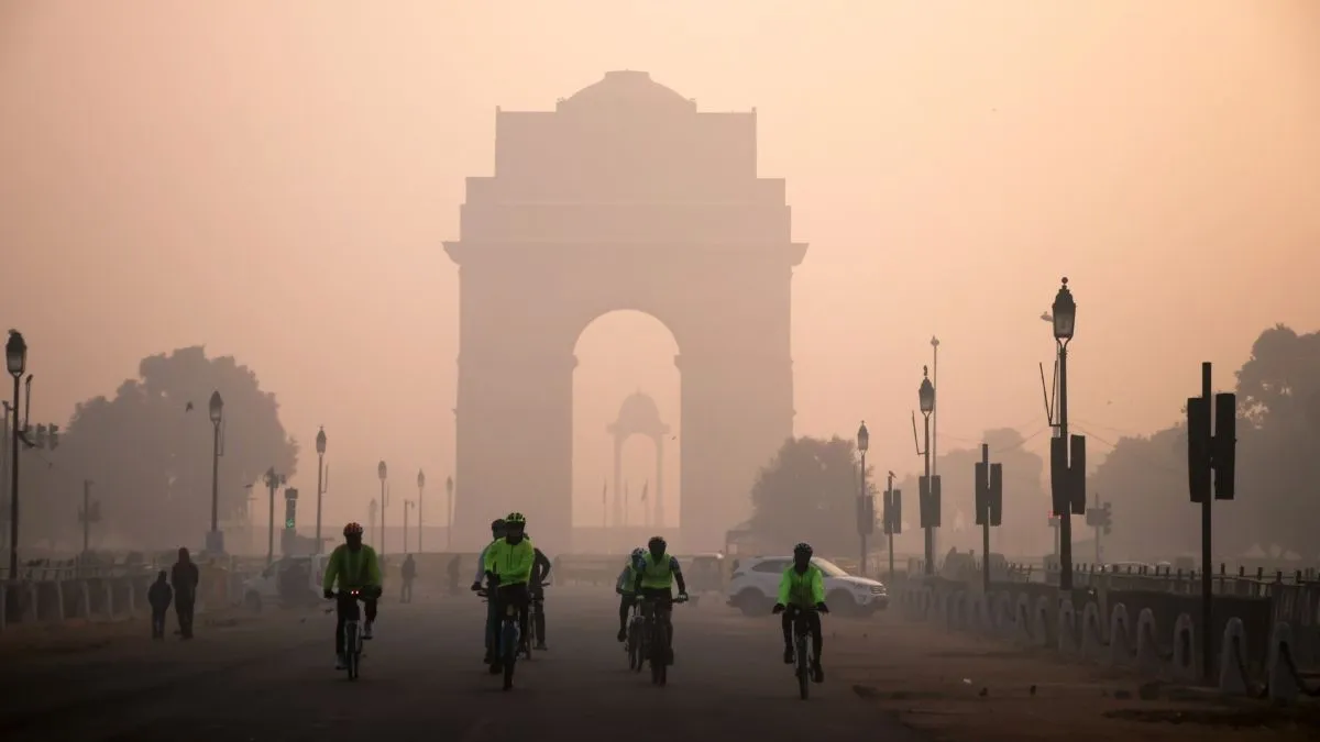 Delhi Air pollution records five years high post Dussehra celebration in 2026.