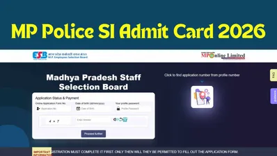 MP Police SI Admit Card 2026: Release & Exam Dates Confirmed by MPESB
