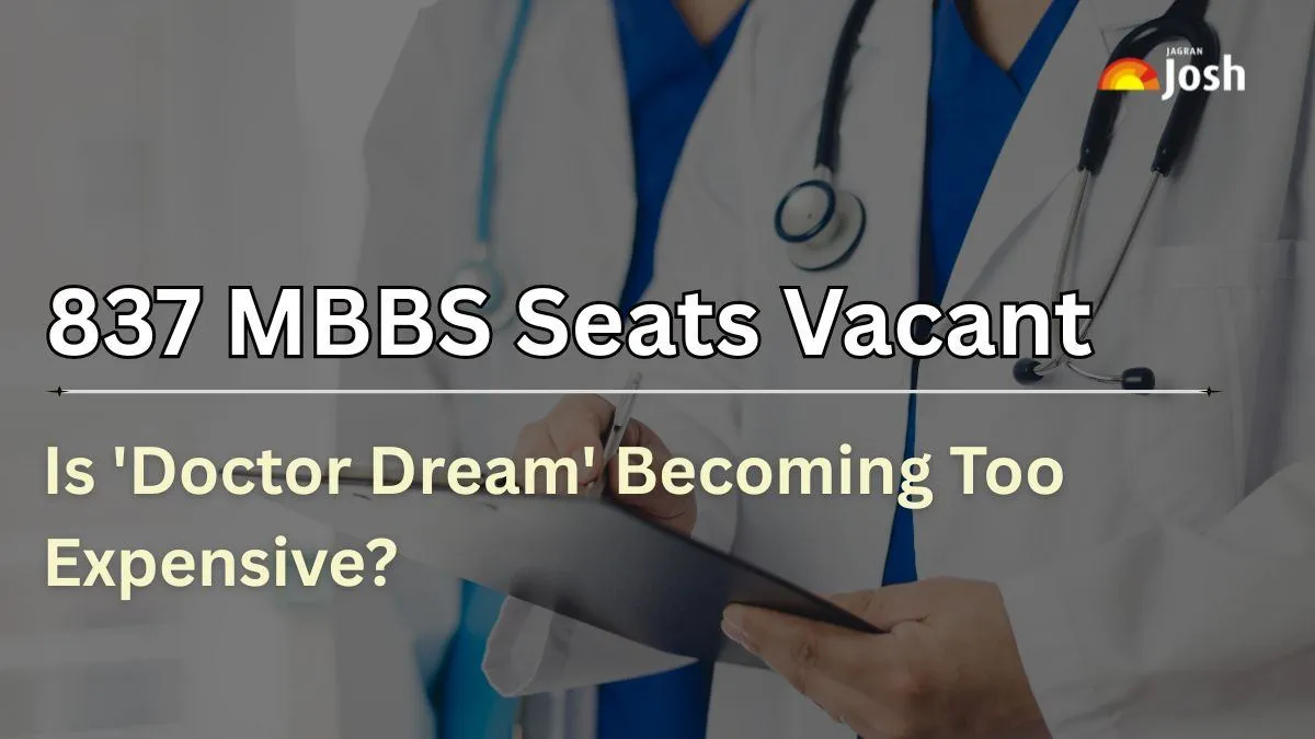837 MBBS Seats Vacant After Final Round