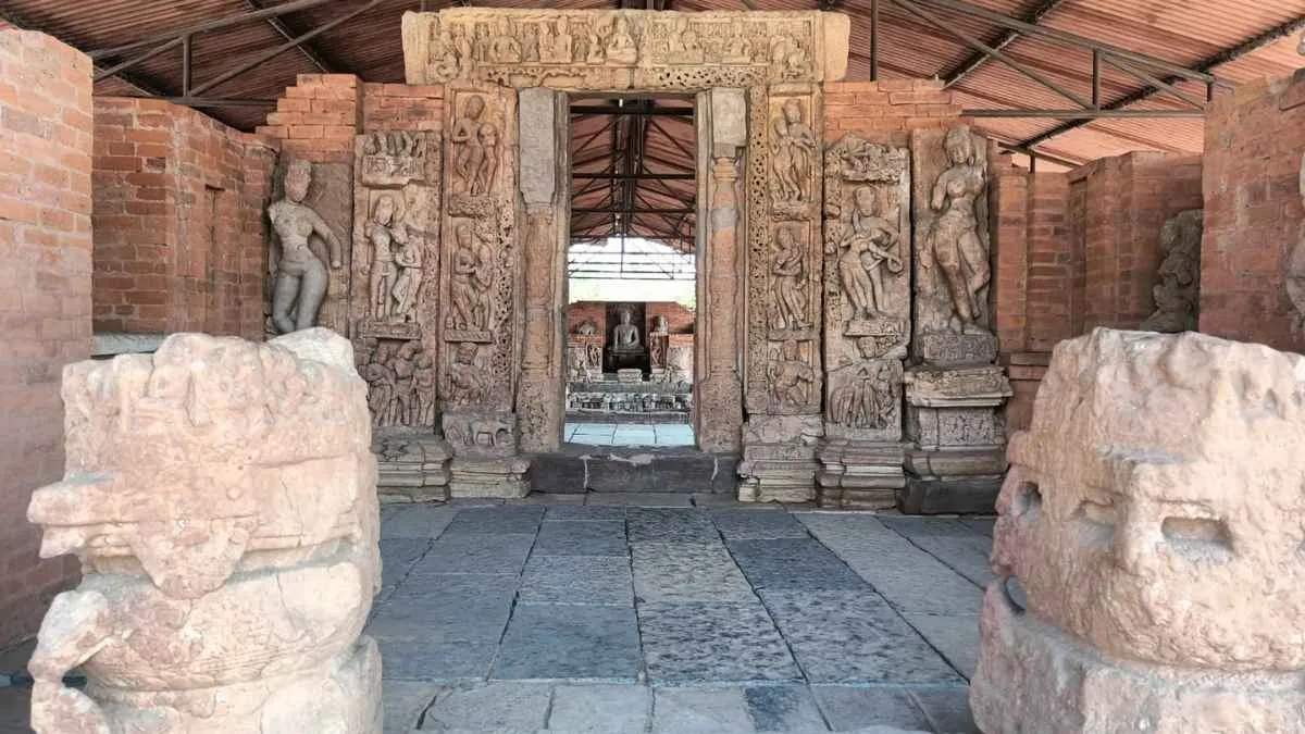 A monument in Sirpur (Image Source: X.com)