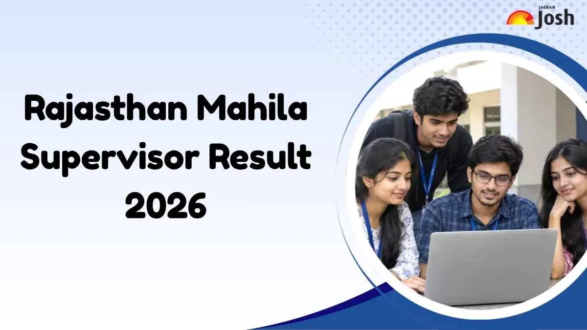 Rajasthan Women Supervisor (महिला पर्यवेक्षक) Result 2026 कैसे डाउनलोड करें?