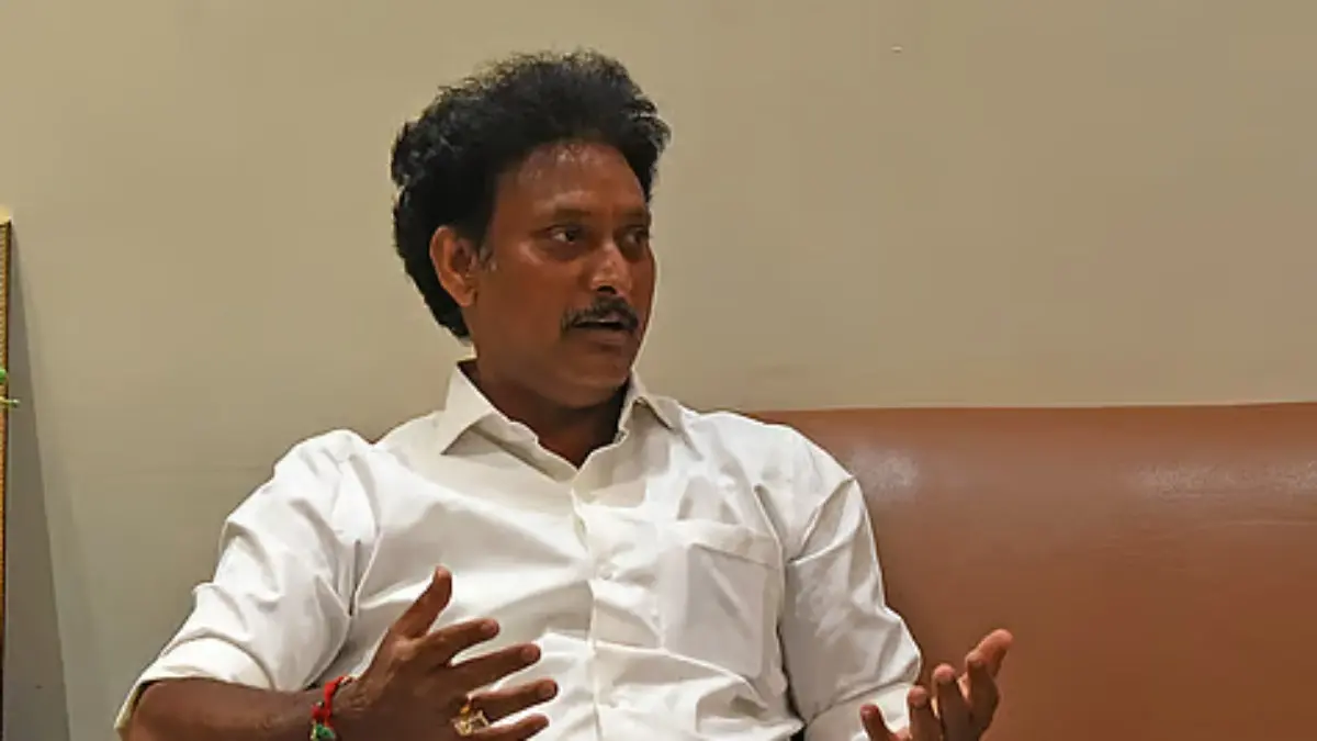 Former Tamil Nadu Education Minister Anbil Mahesh Arrested in Alleged Rs 100-Crore School Scam | Image: X