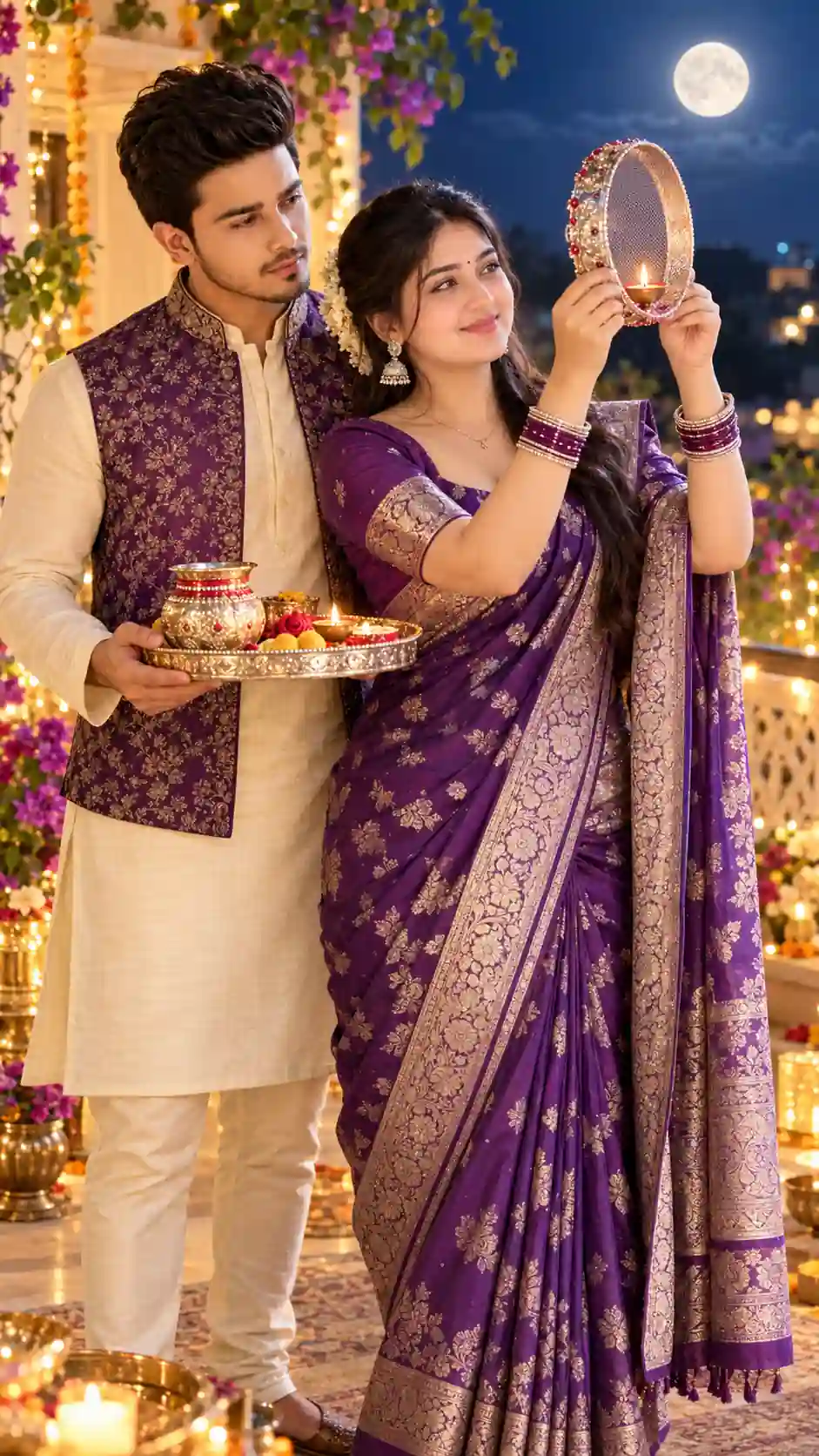 ChatGPT Karwa Chauth AI Photo Editing Prompts 2026-2