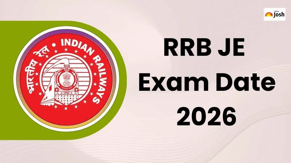 RRB JE Exam Date 2026