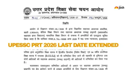 UPESSC PRT Application Deadline Extended to Nov 4, 2026; New Qualifications Added