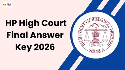 HP High Court: Final Answer Keys for Manager, Steno, Driver Released Oct 28, 2026