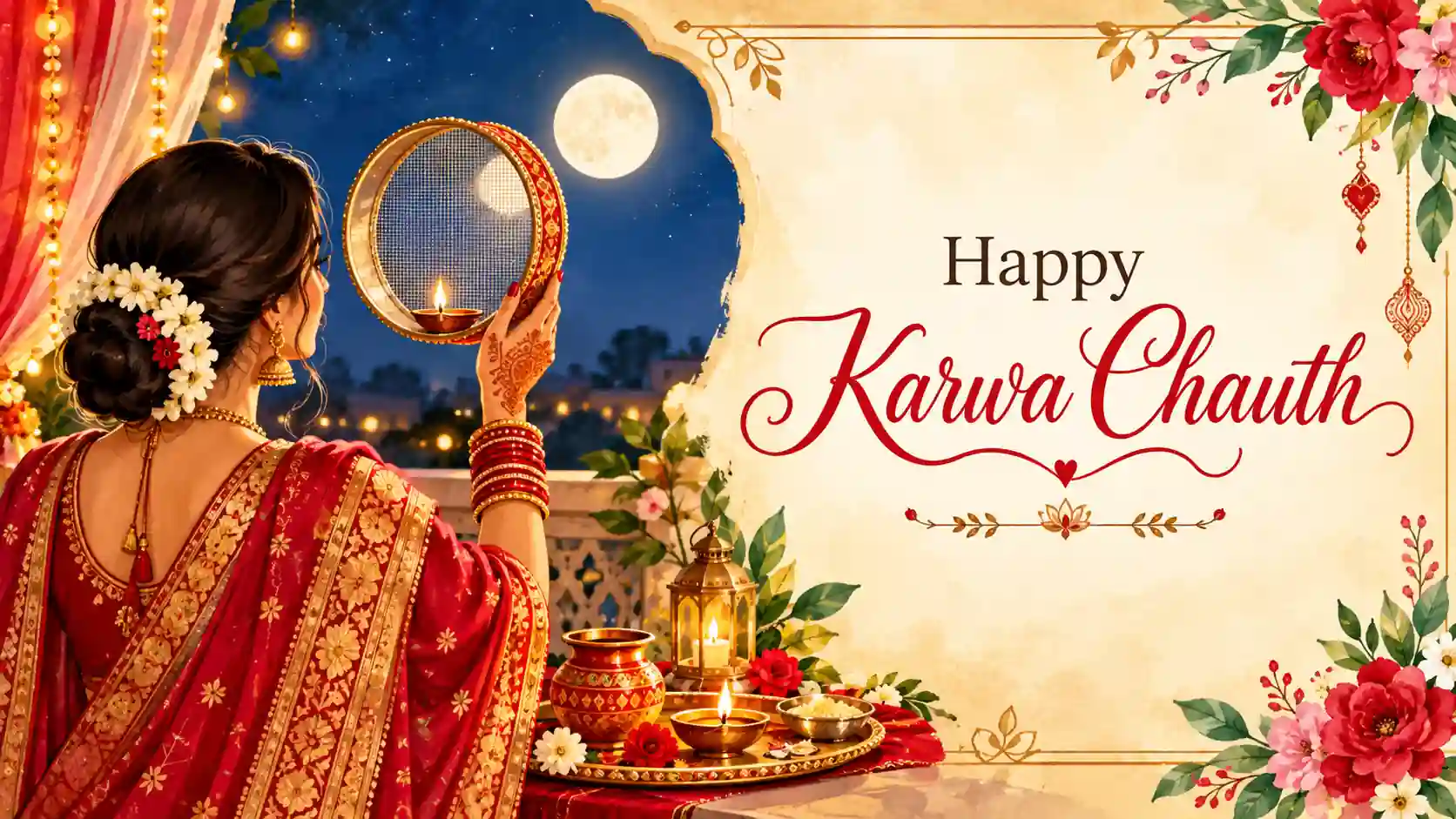 happy karwa chauth