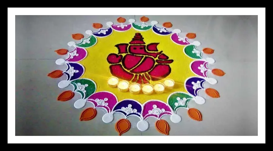 Ganesha-Rangoli-Design