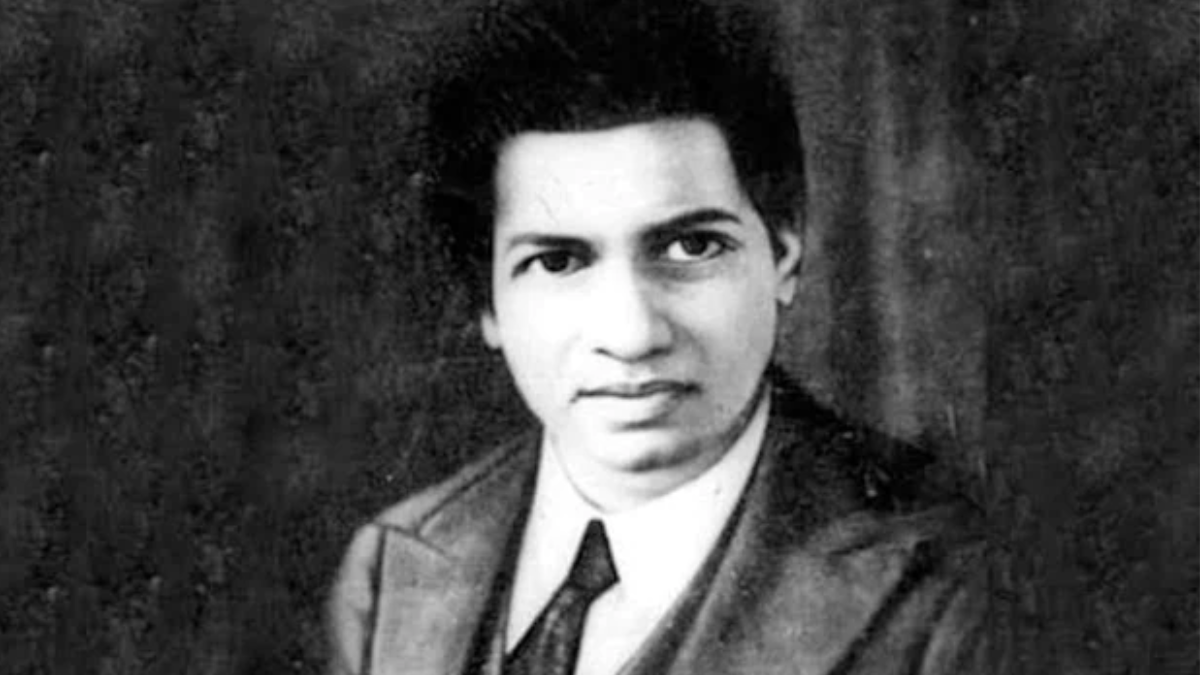 Srinivasa Ramanujan (Image tweeted by @VPSecretariat)