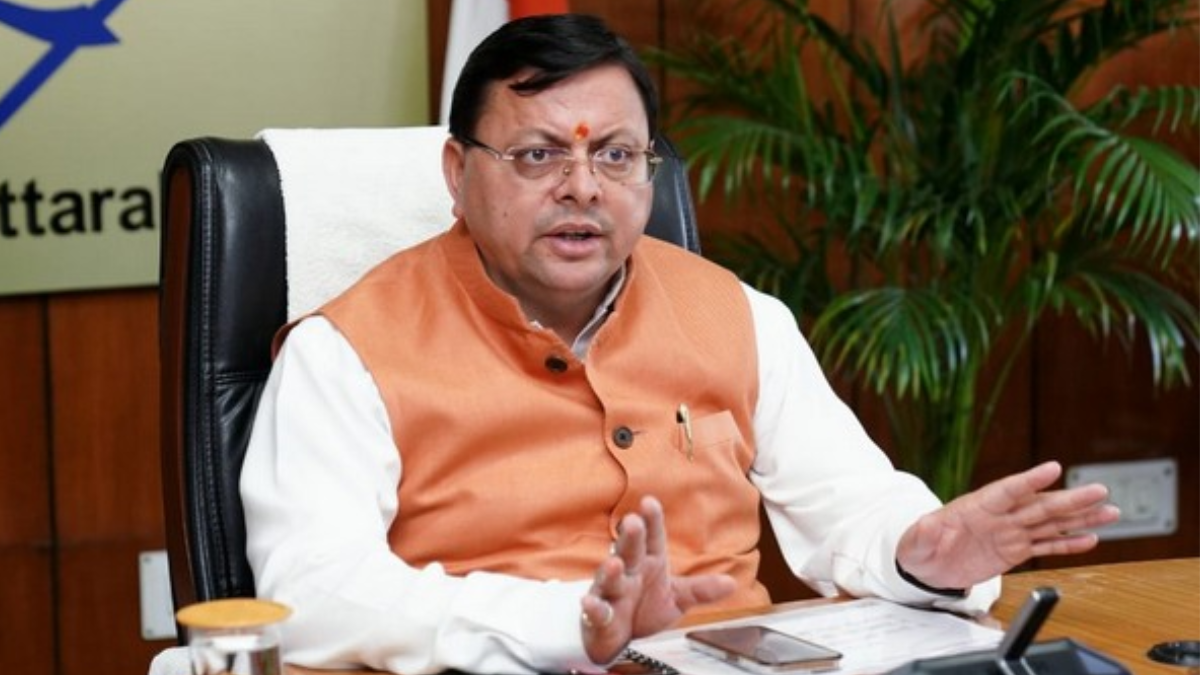 Uttarakhand Chief Minister Pushkar Singh Dhami