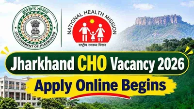 Jharkhand CHO Recruitment 2026: 1038 Vacancies Open Until Nov 22