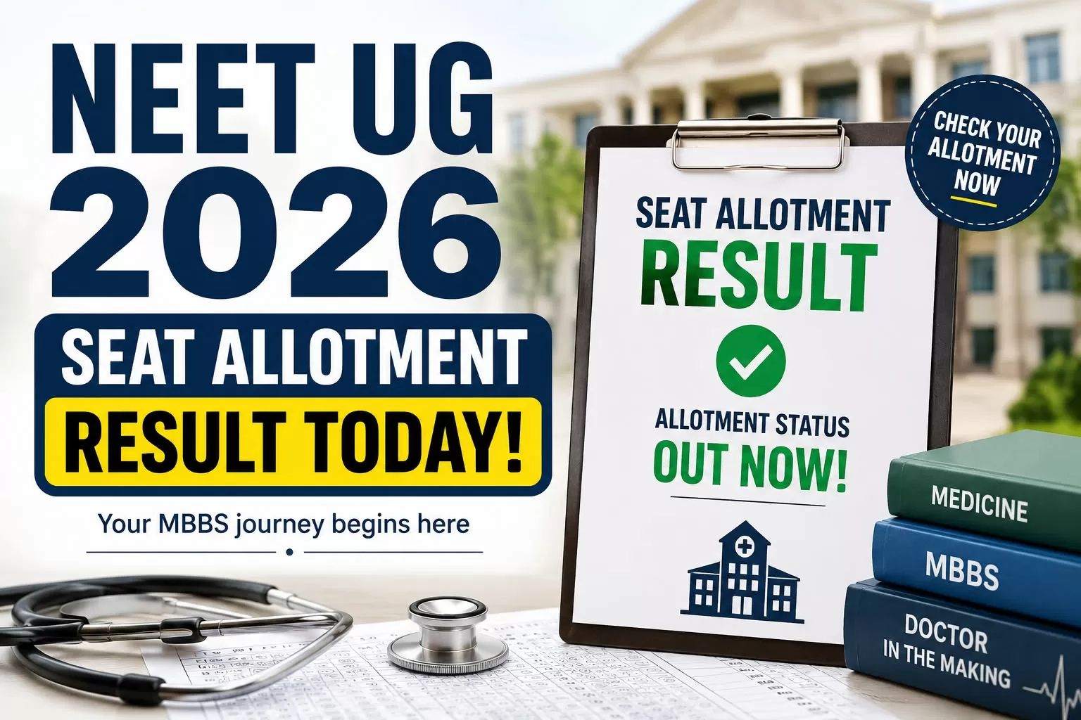 NEET UG 2026 Seat Allotment