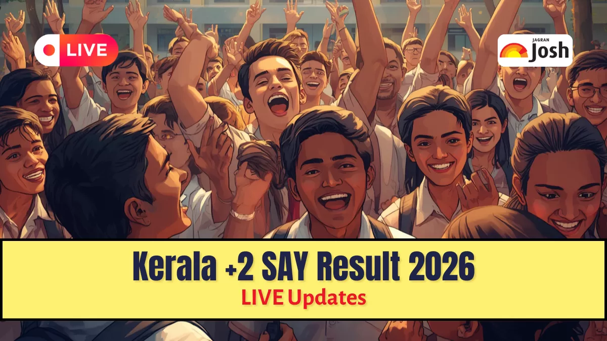 Kerala Plus 2 SAY Result 2026 LIVE