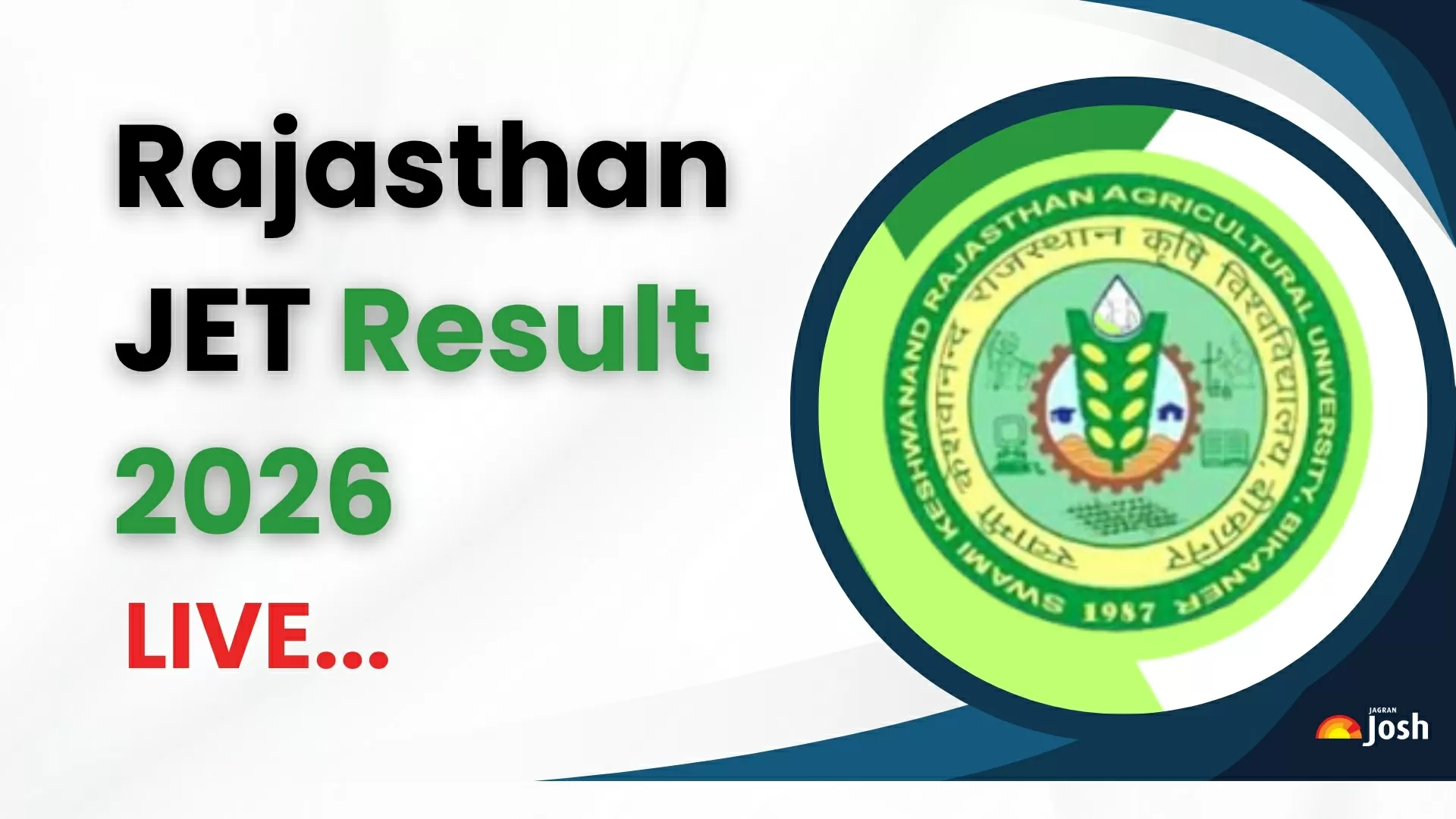 Rajasthan JET Result 2026 Download Link