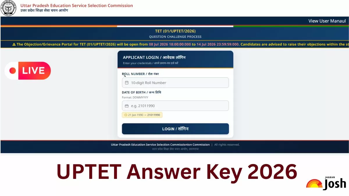 UP TET Answer Key 2026