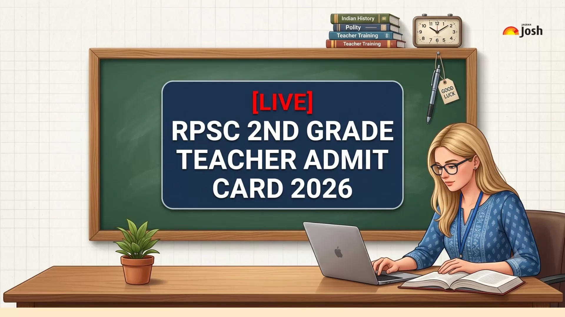 RPSC 2nd Grade Admit Card 2026 Direct Link यहां