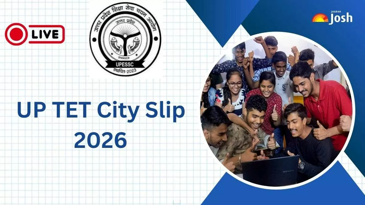UP TET 2026 City Intimation Slip