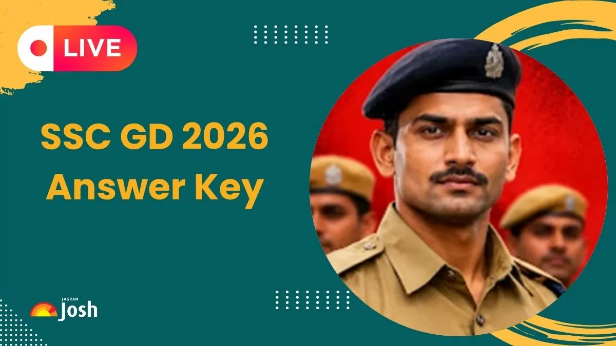 SSC GD Answer Key 2026