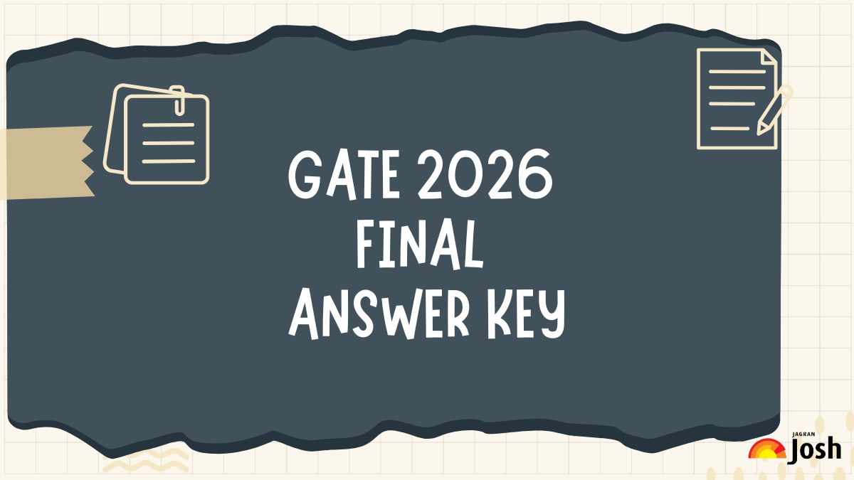 GATE Final Answer Key 2026