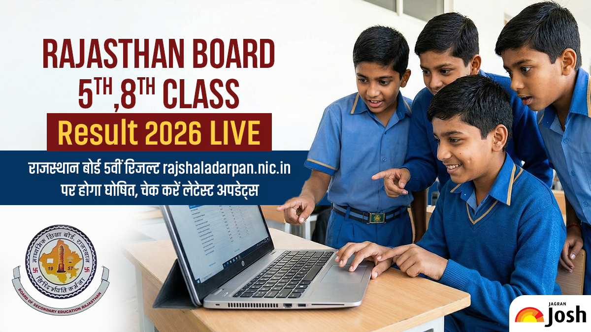 RBSE 5th 8th Result 2026 LIVE