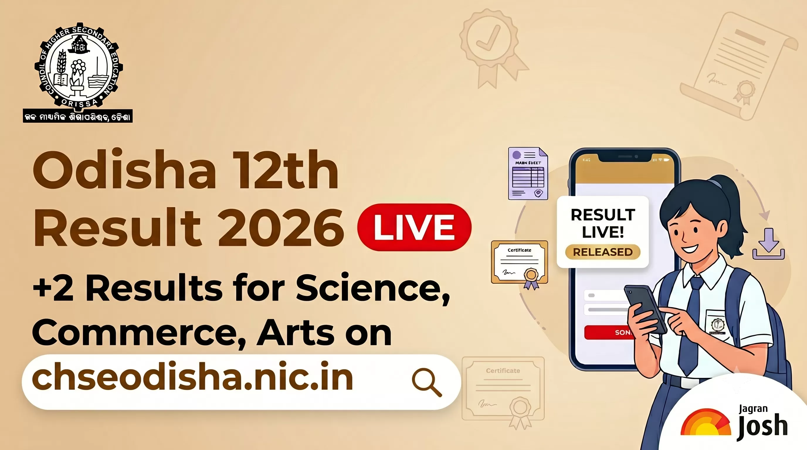 Odisha 12th Result 2026 LIVE Updates