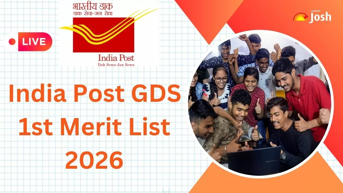 India Post GDS 1st Merit List 2026