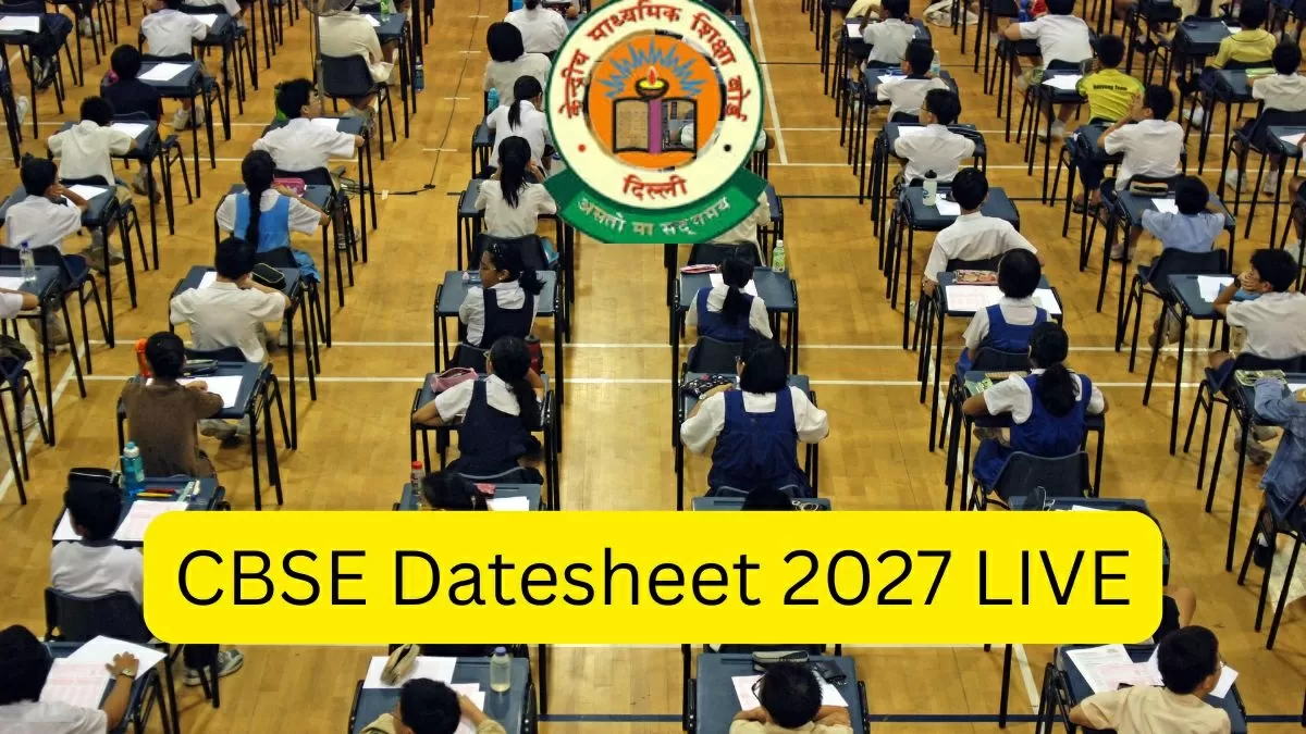 CBSE Datesheet 2027 LIVE