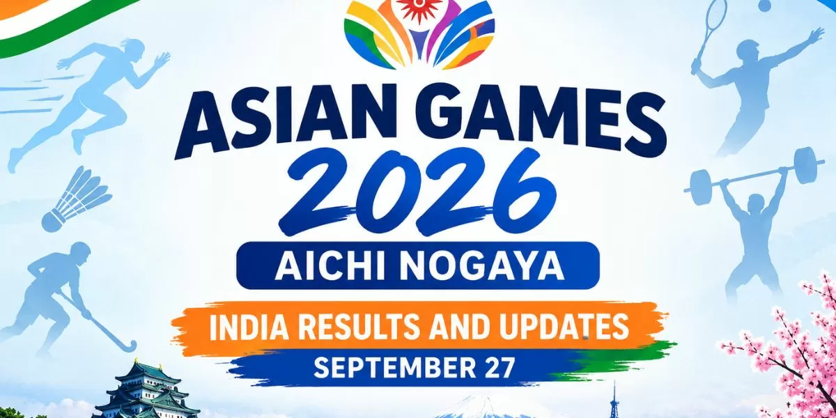 Asian Games 2026 September 27 Live Updates