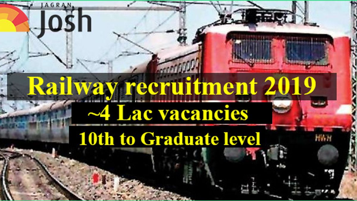 Railway Recruitment: Railway Minister announces 4 Lac Vacancies to fill till 2021
