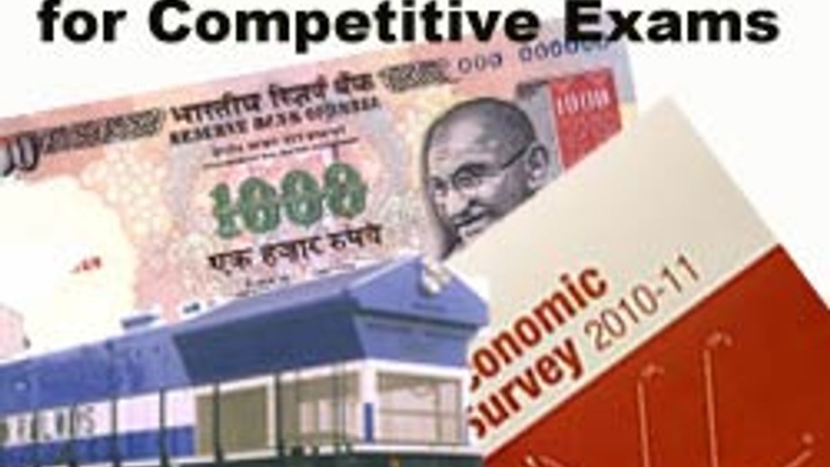 Budget, Rail Budget and Economic Survey for Competitive Exams
