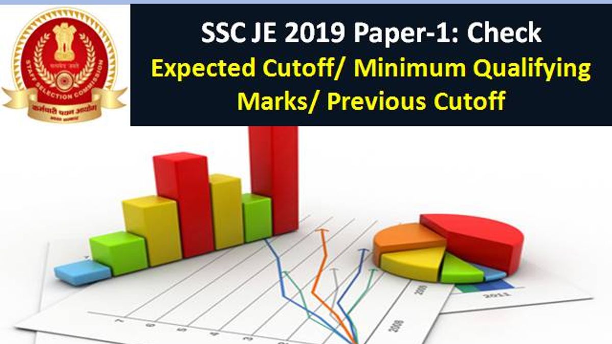 SSC JE 2019 Paper-1: Check Expected Cutoff & Minimum Qualifying Marks and Previous Cutoff